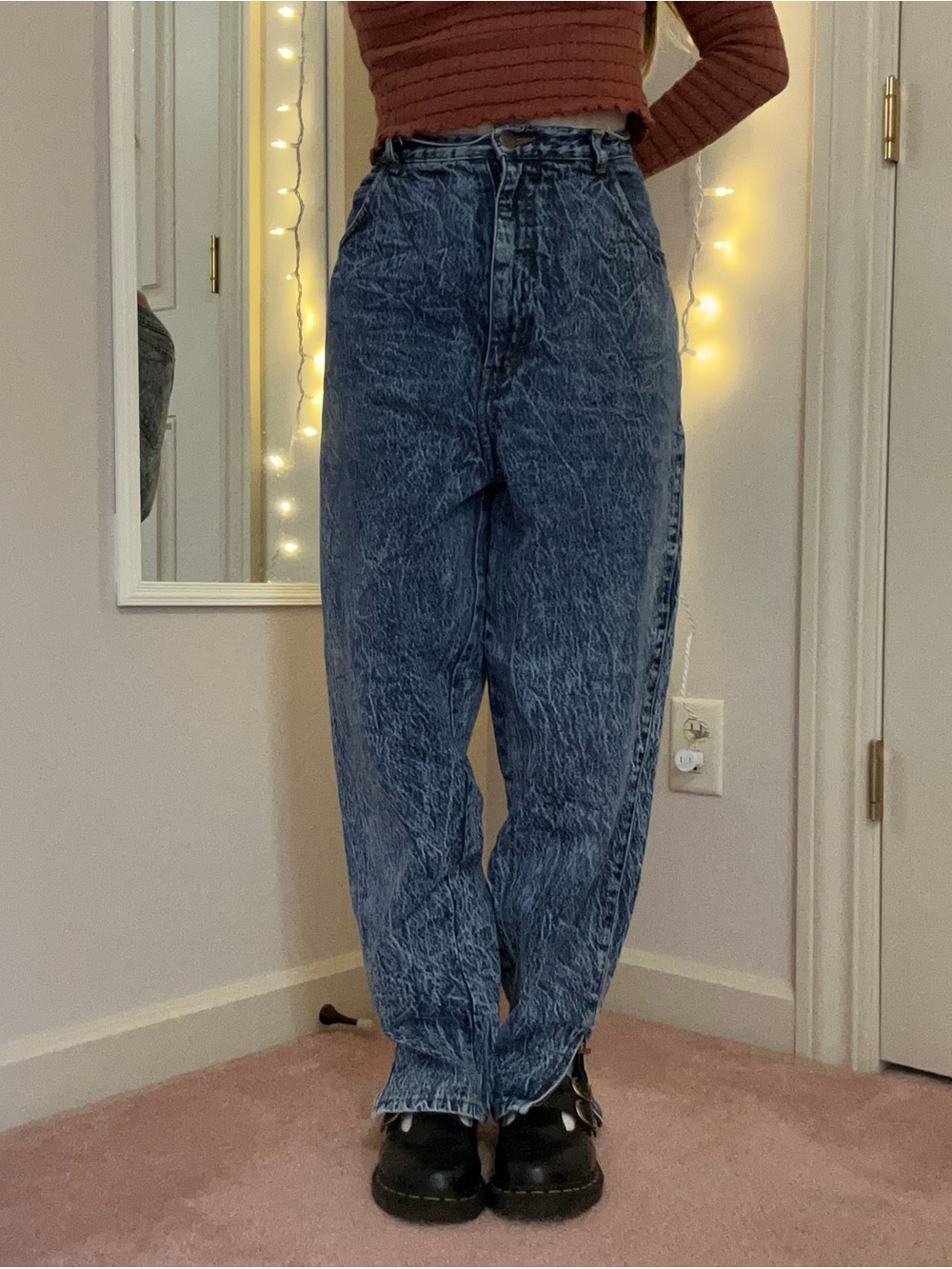 Vintage Acid Wash Jeans